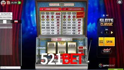 A Popularidade dos Caça-Níqueis no 521bet
